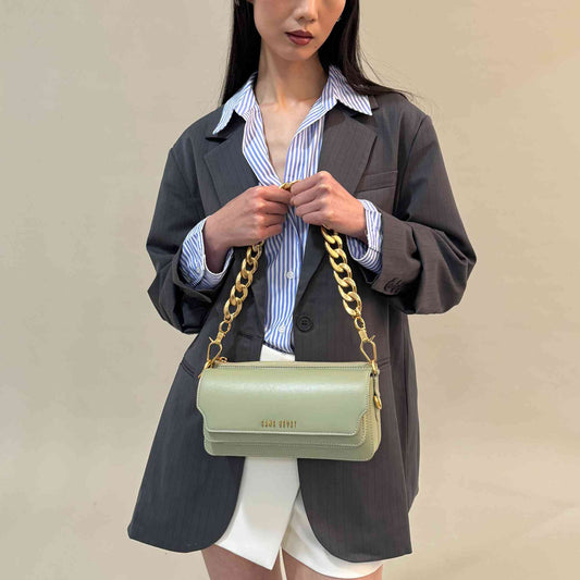 Elemental Chain Strap - Dull Gold