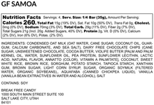 Vegan GF Samoa Bar - Vegan America