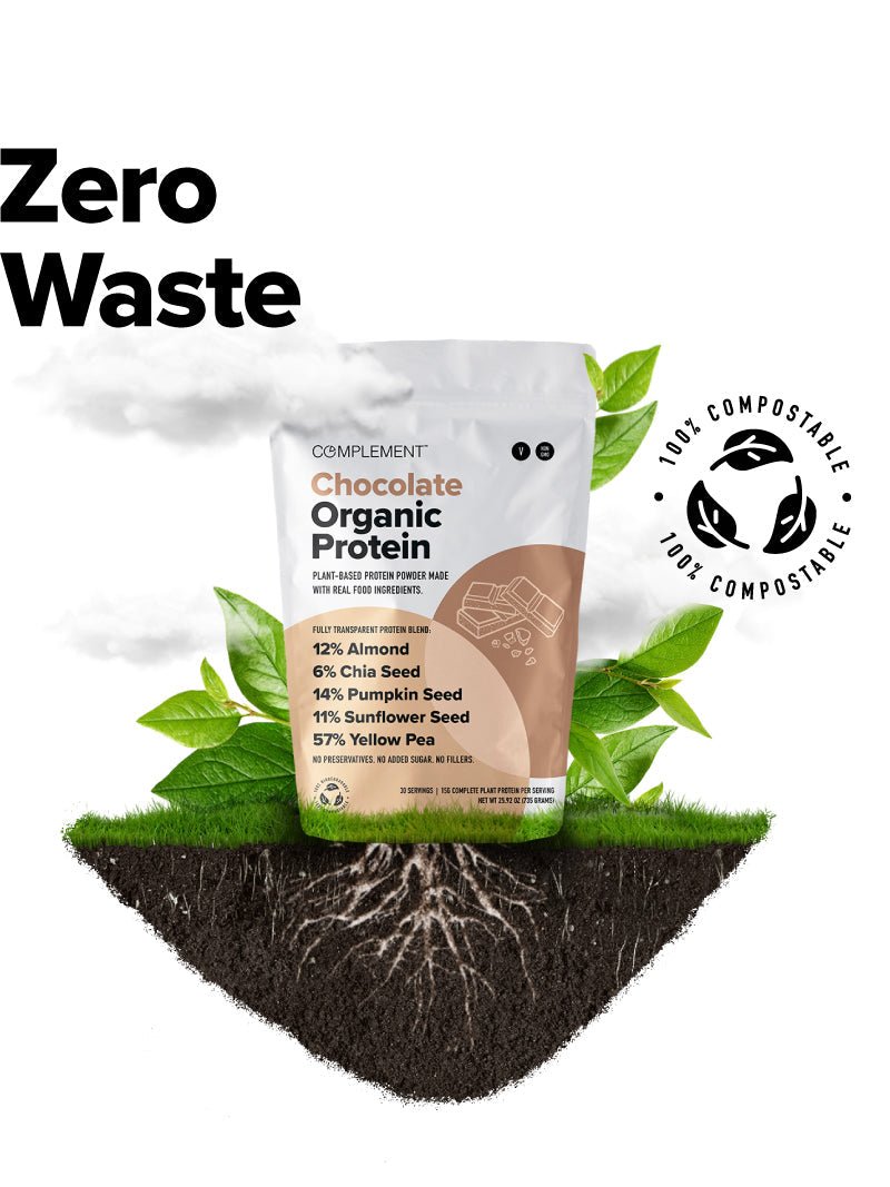 COMPLEMENT® Organic Plant - Based Protein - Chocolate - Vegan America