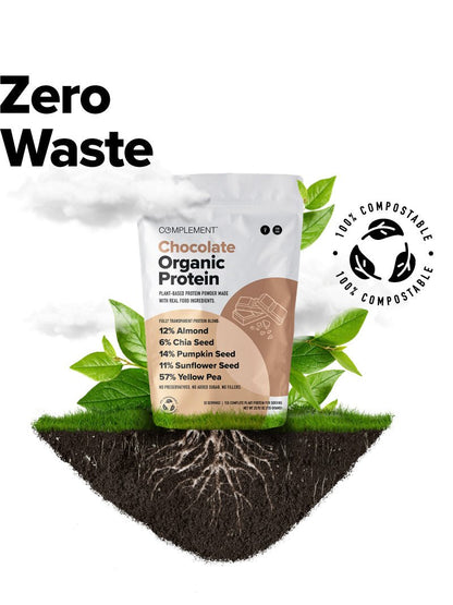 COMPLEMENT® Organic Plant - Based Protein - Chocolate - Vegan America