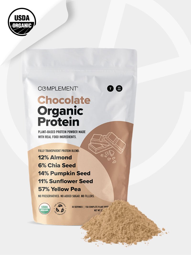 COMPLEMENT® Organic Plant - Based Protein - Chocolate - Vegan America