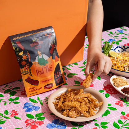 Bangkok Bites Jerky, Pad Thai - Vegan America