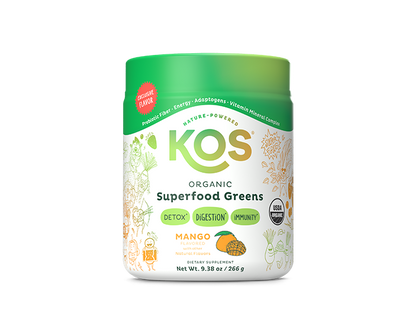 Organic Superfood Greens - Mango Flavor