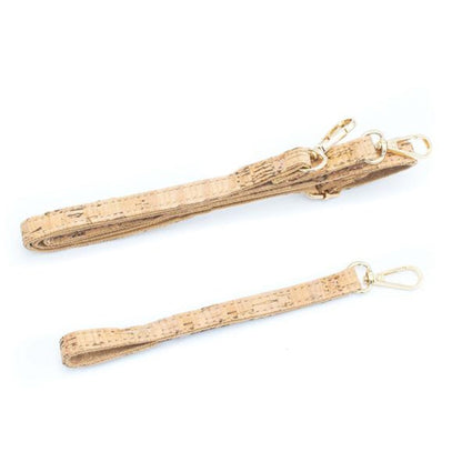 Plain Cork Wristlet / Crossbody / Clutch All-in-One