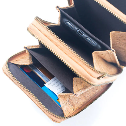 Cork Wristlet / Crossbody Phone Bag