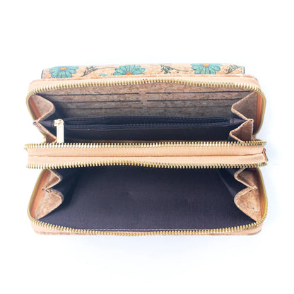 Cork Wristlet / Crossbody Phone Bag