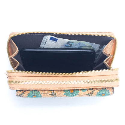 Cork Wristlet / Crossbody Phone Bag
