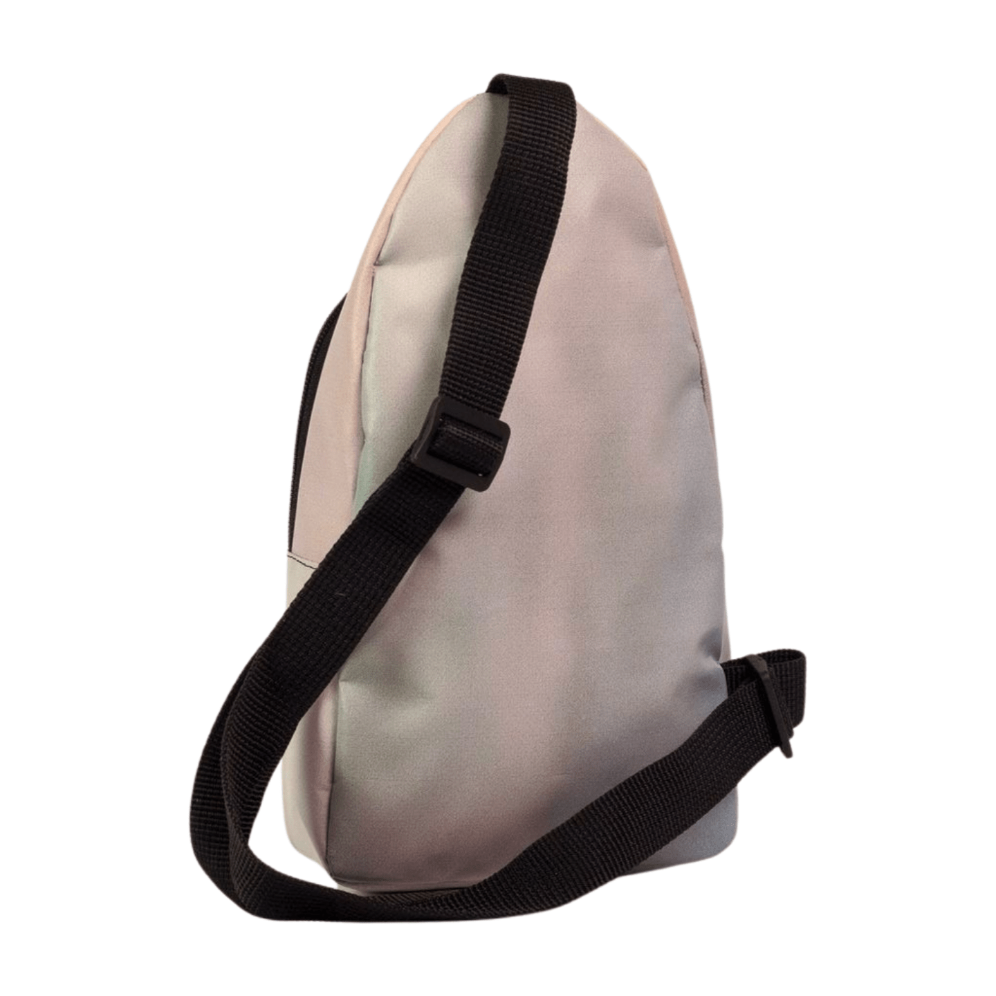 shoulder bag coffee food package blue & white tiles - Vegan America