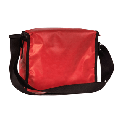 lunch bag publicity banner red - Vegan America
