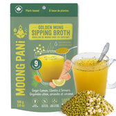 Ginger, Lemon, Turmeric Golden Broth | 18g Plant Protein/pouch | 9 cups - Vegan America