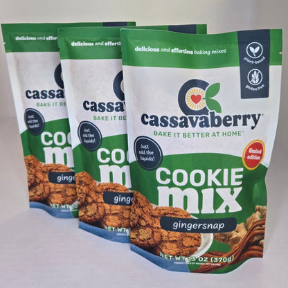 Gluten - Free & Plant - Based Gingersnap Cookie Baking Mix **Limited Edition** - Vegan America