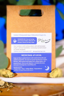 CALM THE F*CK DOWN | Herbal tea for a calm mood, calm belly, and calm mind • pre - bagged - Vegan America