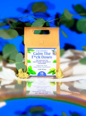 Calm The F*ck Down • Pre-bagged Herbal tea for a calm mood, calm belly, and calm mind - Vegan America