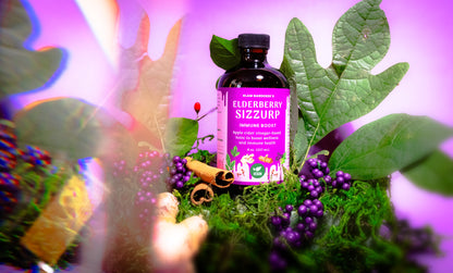 Wholesale case (12-pack) - Vegan Elderberry SizZurp