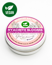 VEGAN HYACINTH BLOOMS • Natural solid perfume and hydrating lotion infused with Hyacinth absolute oil ⭐️ ON SALE ⭐️