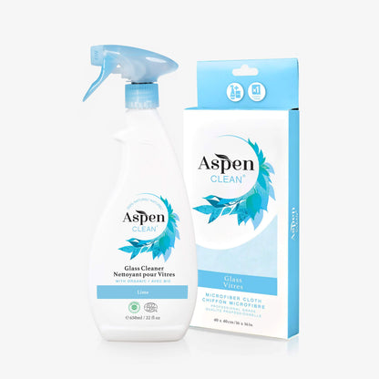 AspenClean Glass Cleaning Kit
