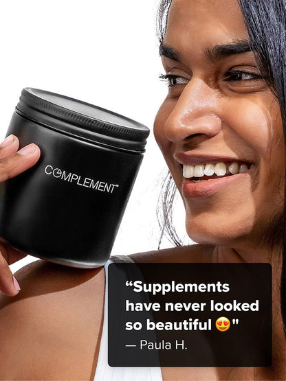 Matte Black Refillable Glass Jar - Vegan America