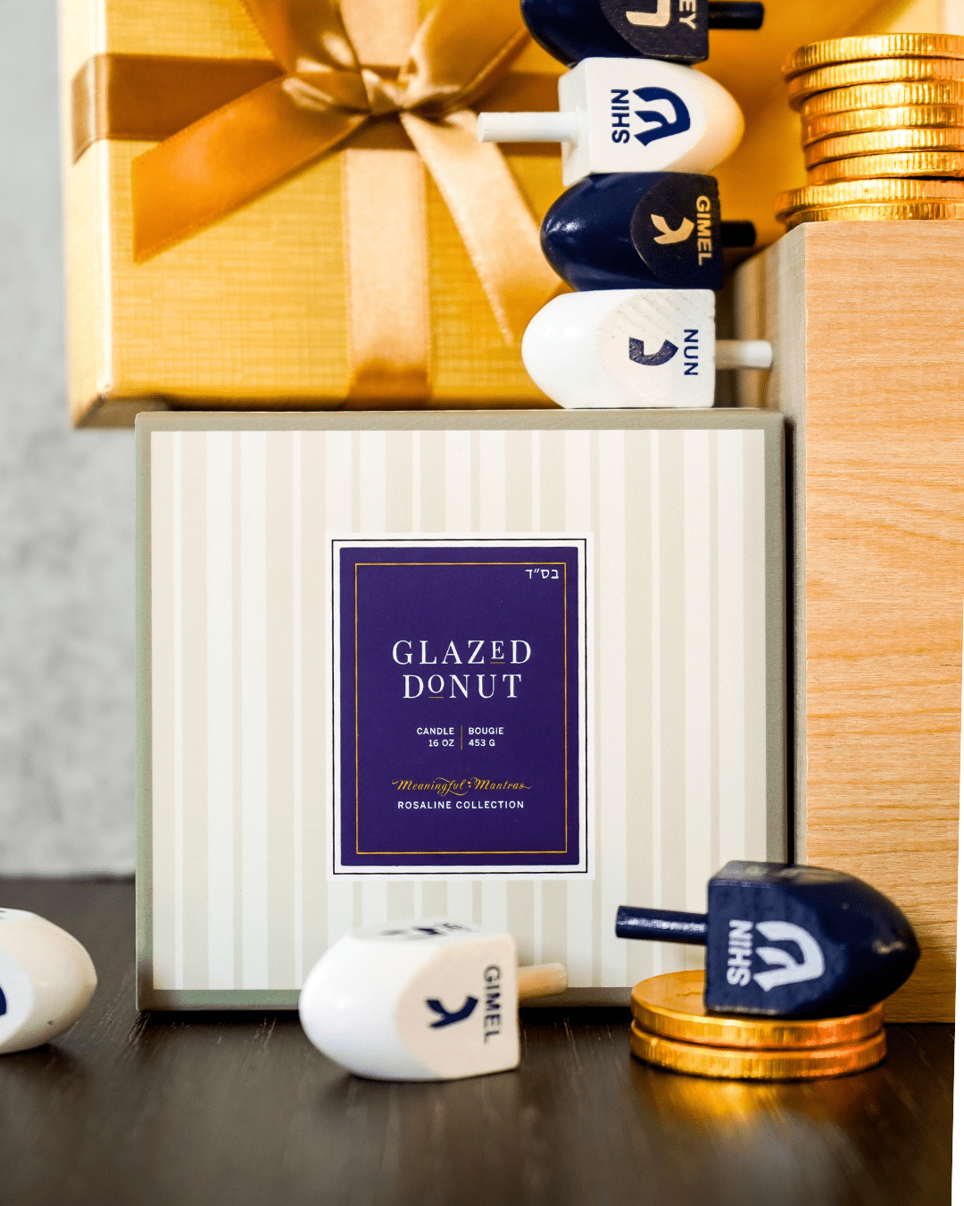 Glazed Donut Natural Candle 16oz 3 - Wick - Vegan America