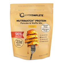 LiveComplete Pancake & Waffle Mix - Gluten & Allergen Free Blend - Buttermilk Flavor