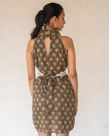 Godavari High Neck Dress