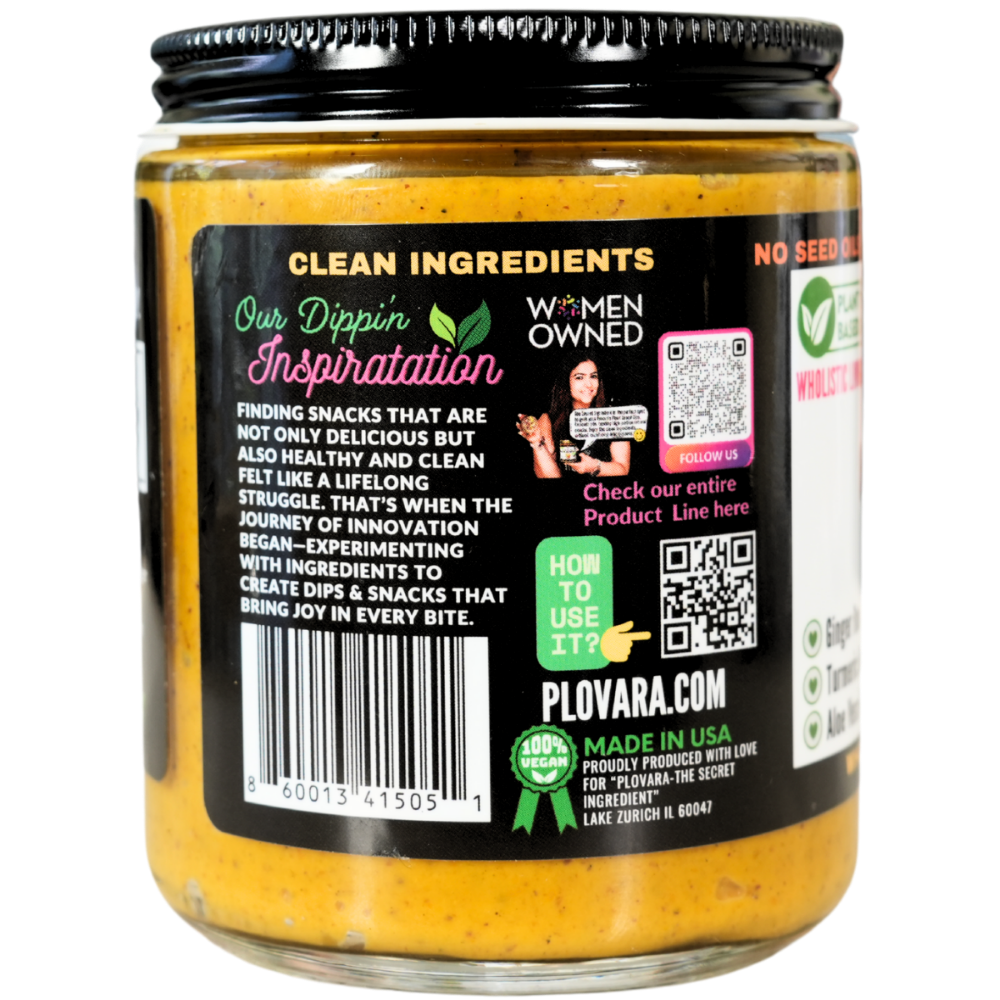 Gold Turmeric Dip - Vegan America