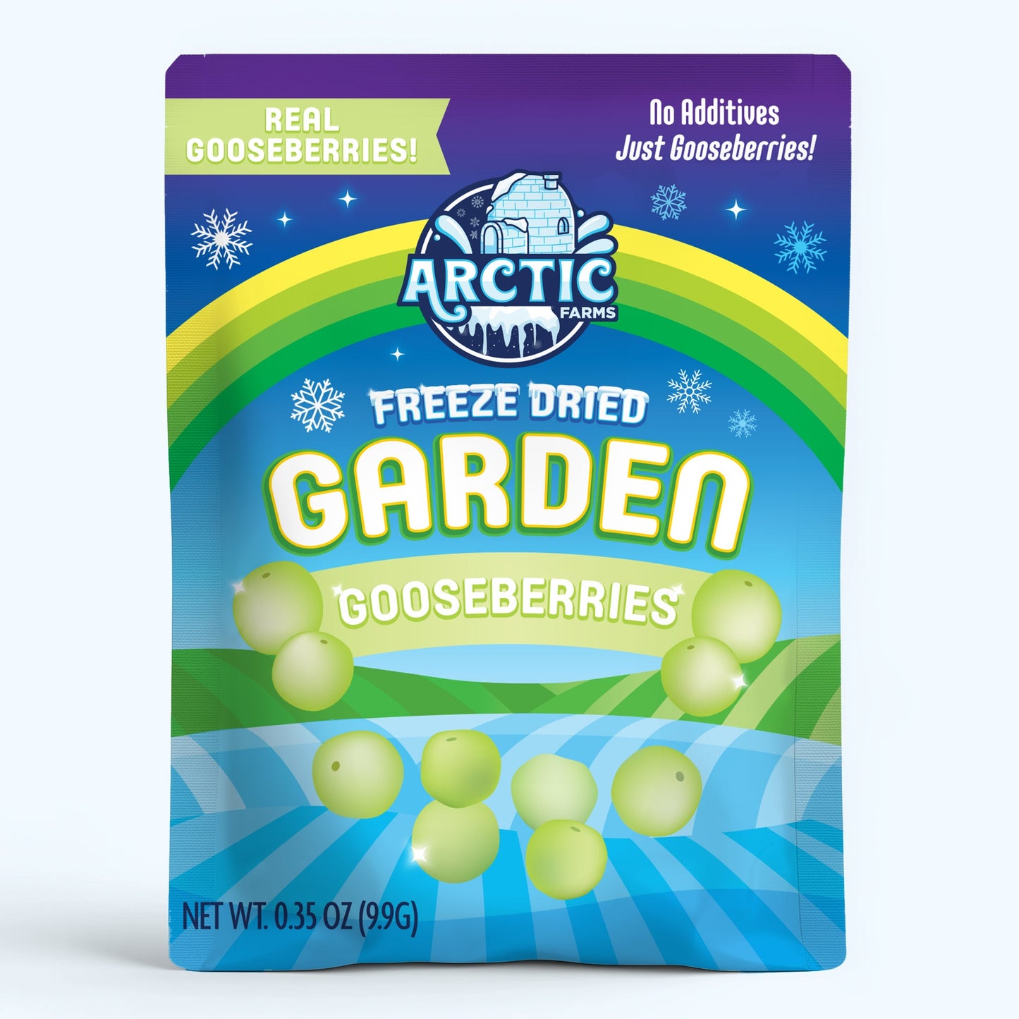 Freeze Dried Organic Green Gooseberries