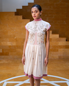 Goraiya High Neck Dress