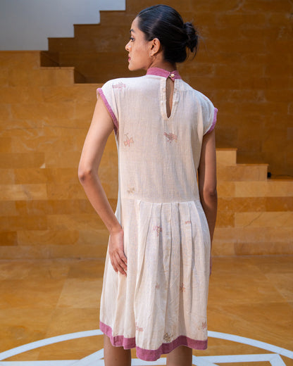 Goraiya High Neck Dress