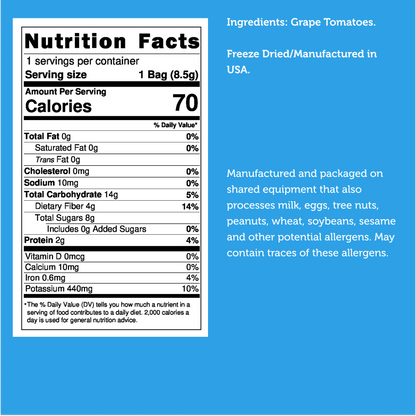 Freeze Dried Grape Tomatoes
