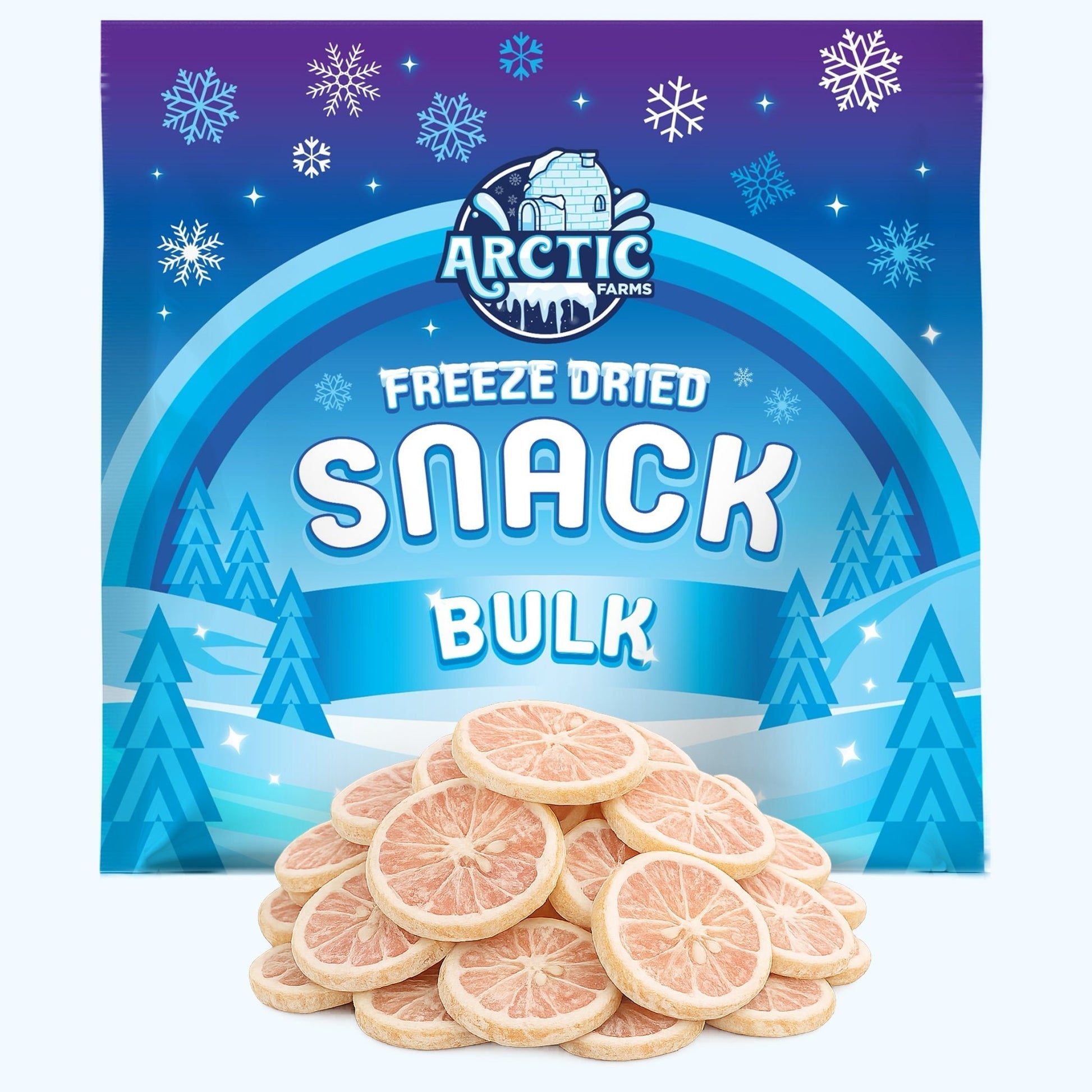 Freeze Dried Grapefruit Slices - Vegan America