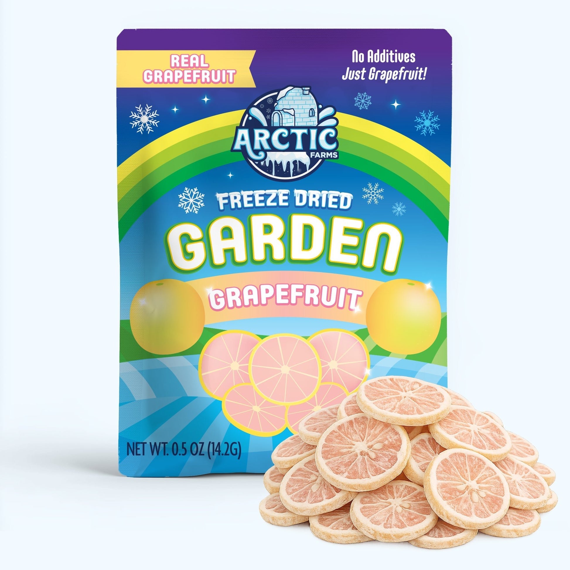 Freeze Dried Grapefruit Slices - Vegan America