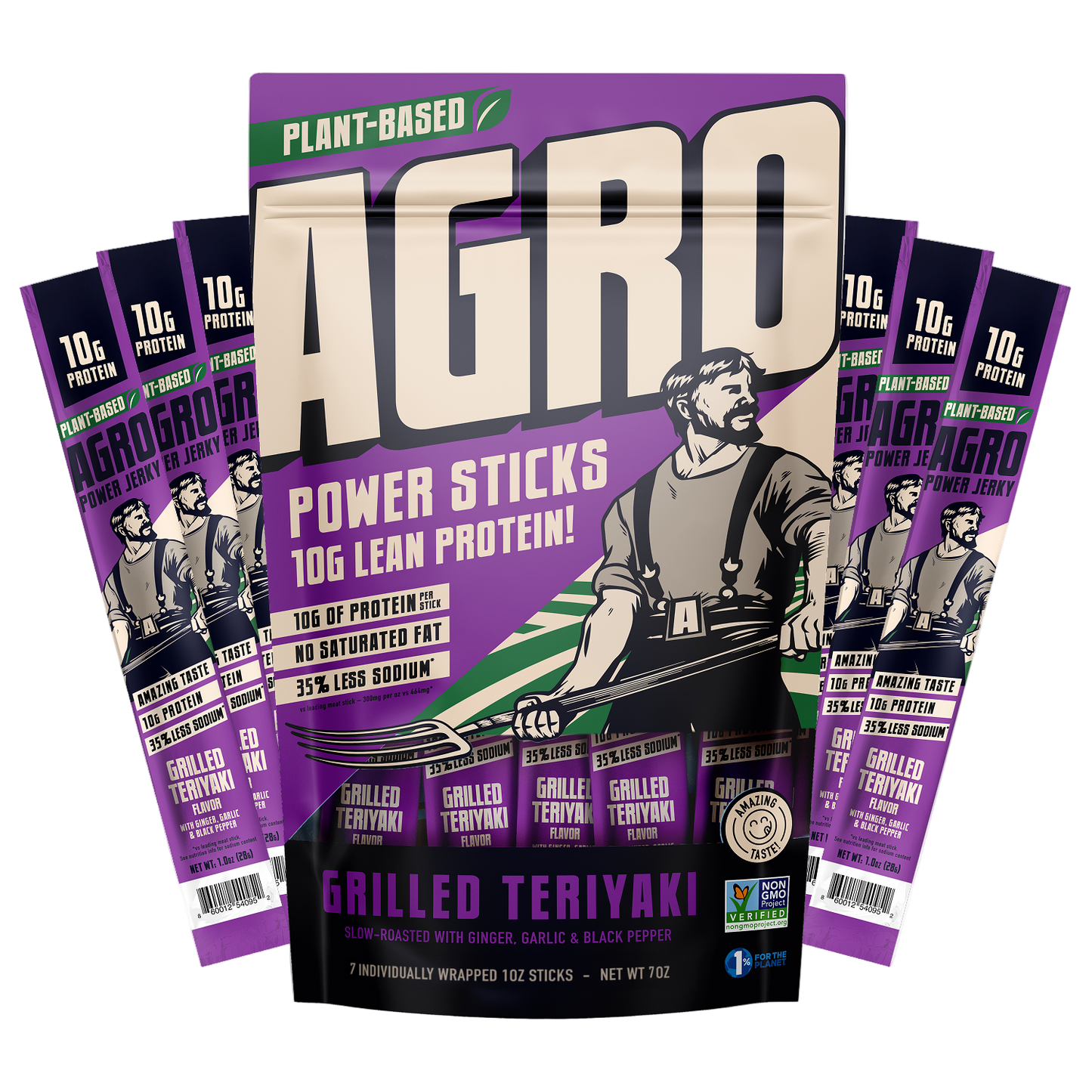 AGRO POWER Sticks - Grilled Teriyaki