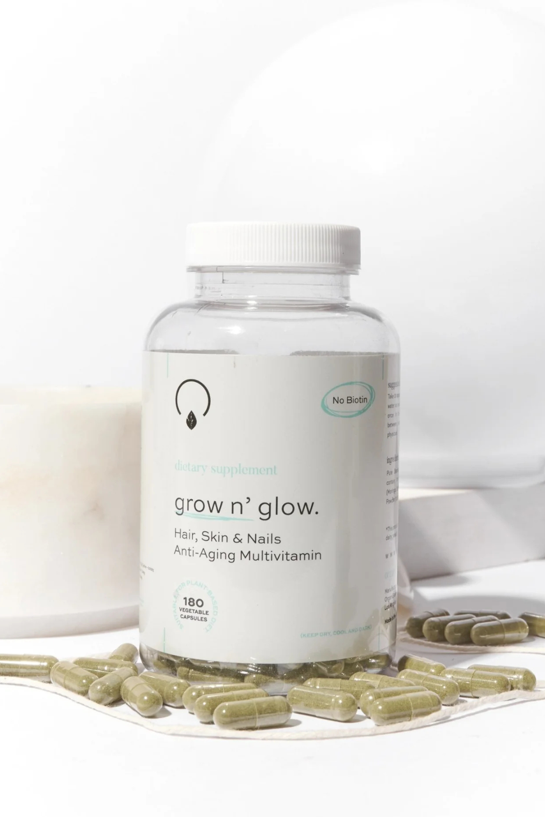 Grow N Glow Hair Skin Nails Anti Aging Multivitamins