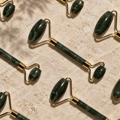 Gua Sha Jade Facial Roller Tool - Vegan America