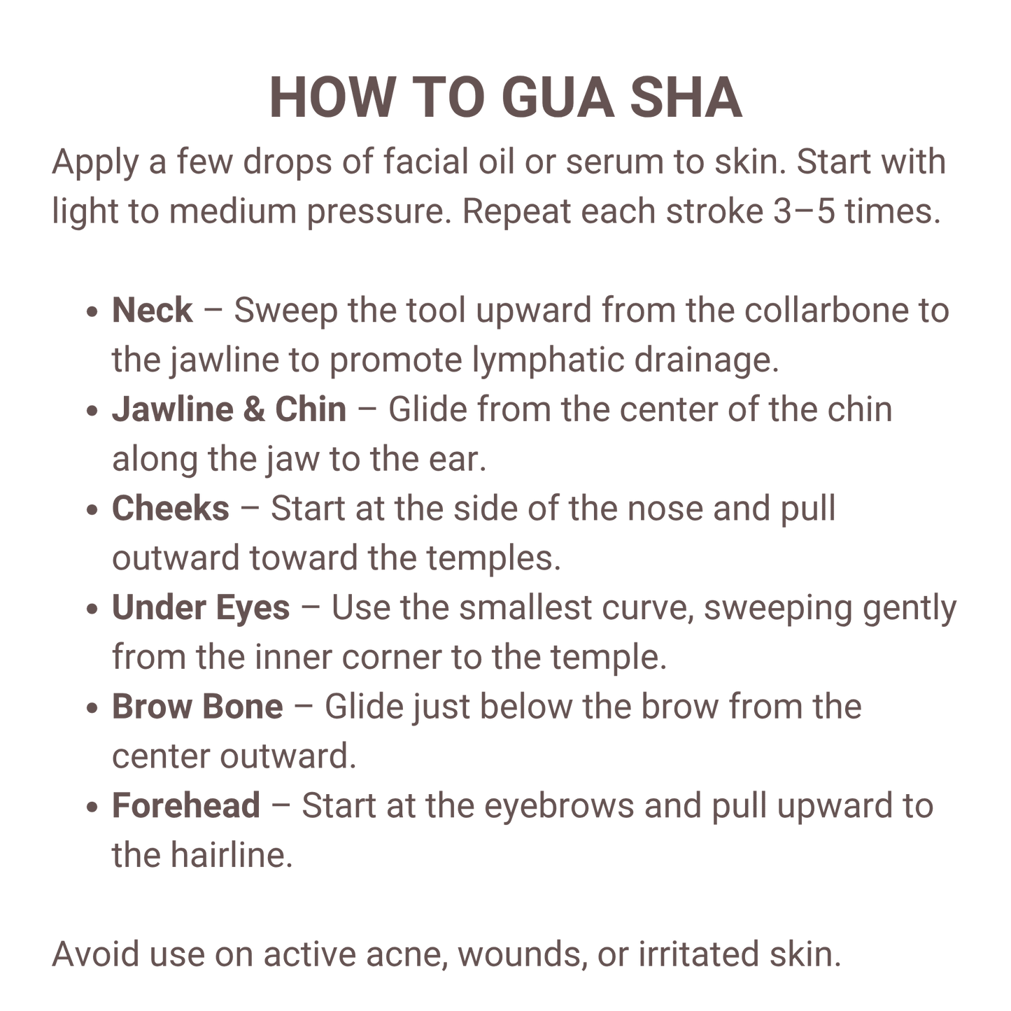 Gua Sha Tool - Vegan America