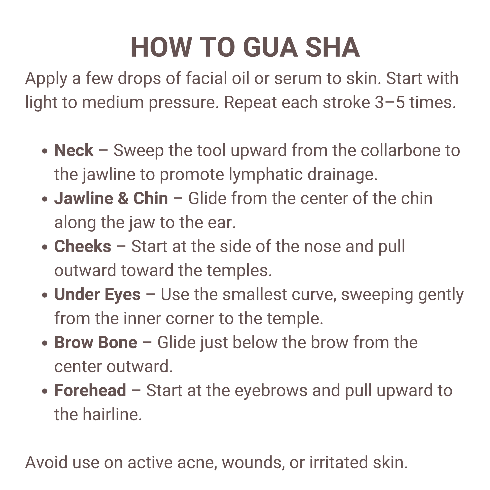 Gua Sha Tool - Vegan America