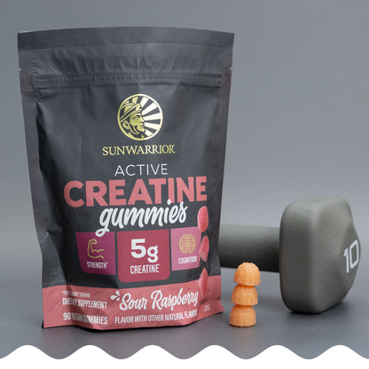 Creatine Gummies for Strength - Sour Raspberry