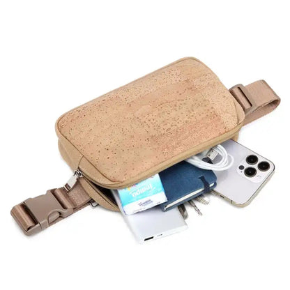 Cork Fanny Pack  Crossbody