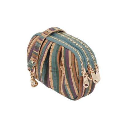 Cork Shoulder Bag, Natural cork