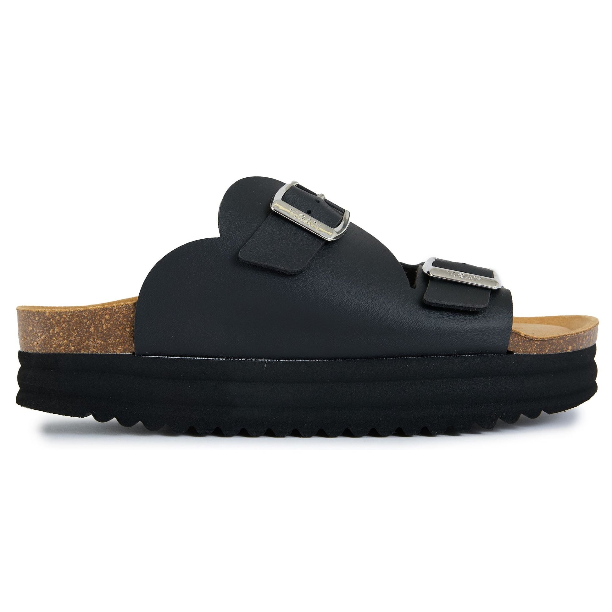 Heart Comfort Footbed Sandals - Vegan America