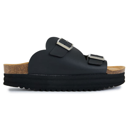Heart Comfort Footbed Sandals - Vegan America