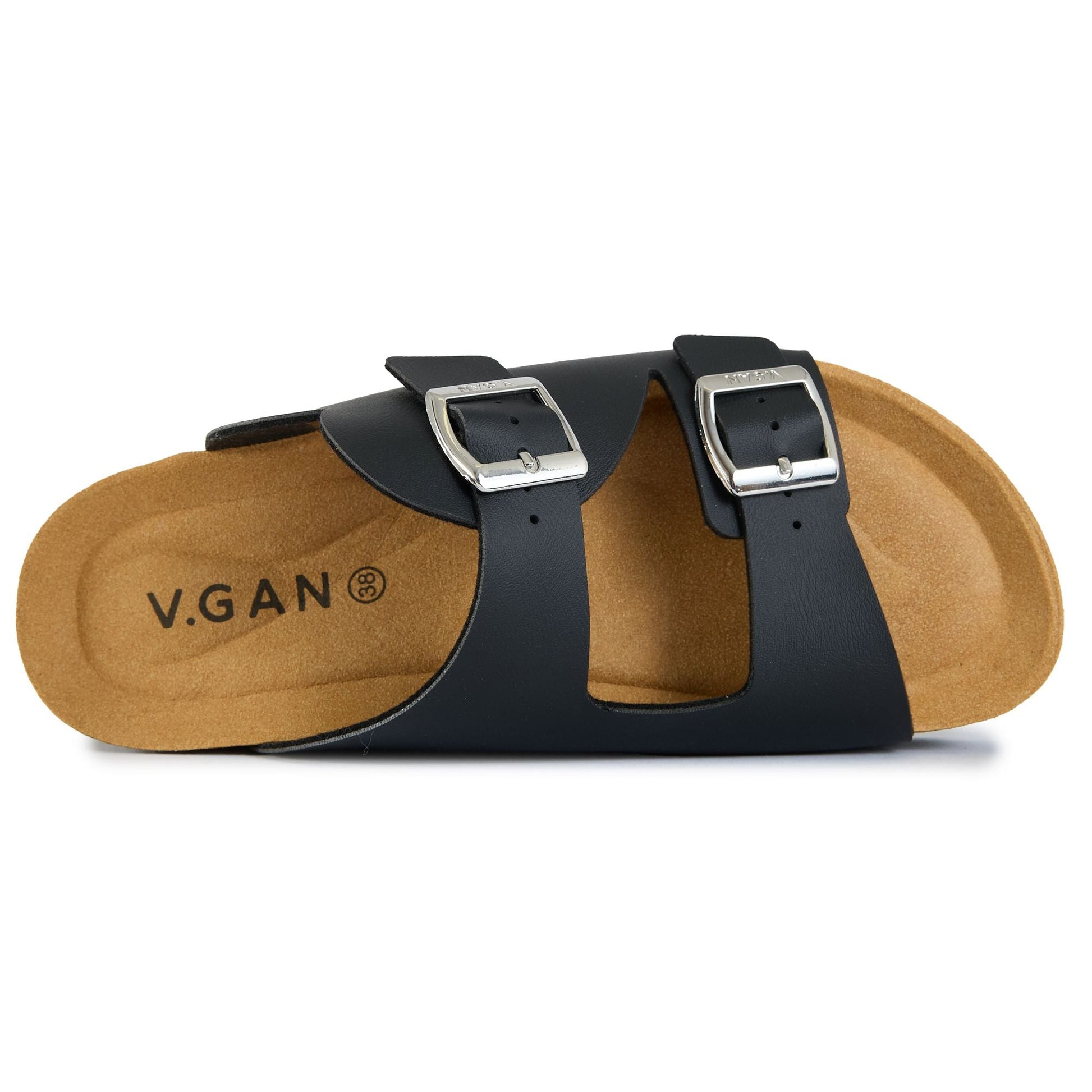 Heart Comfort Footbed Sandals - Vegan America