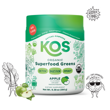 KOS Organic Superfood Greens - Apple Flavor