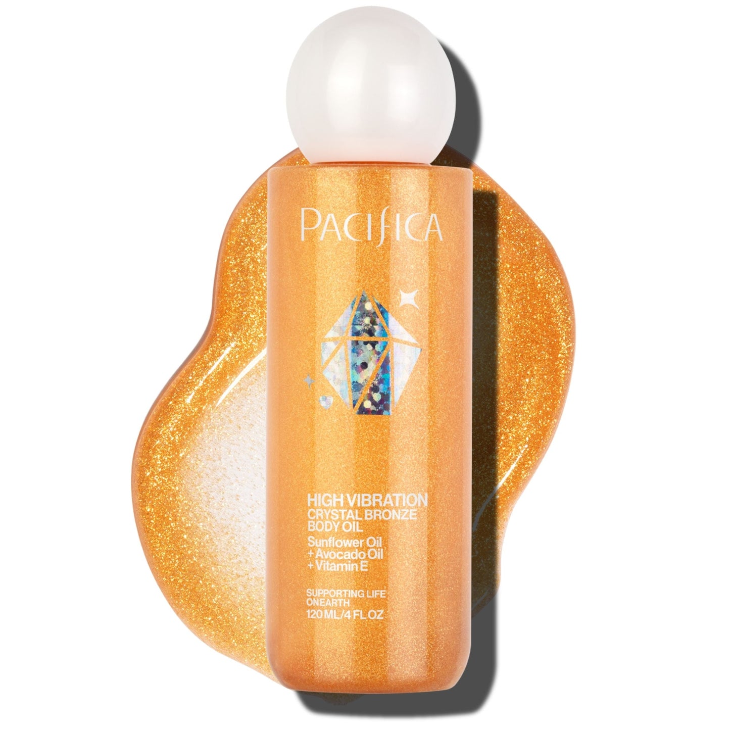 High Vibration Crystal Bronze Body Oil