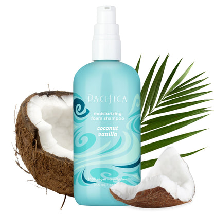 Coconut Vanilla Moisturizing Foam Shampoo