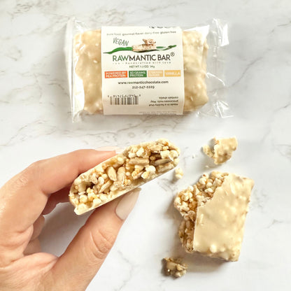 VEGAN VANILLA WHOLE GRAIN HIPPOCRATES INSTITUTE NUTRITIONAL BAR.1.2oz/34g