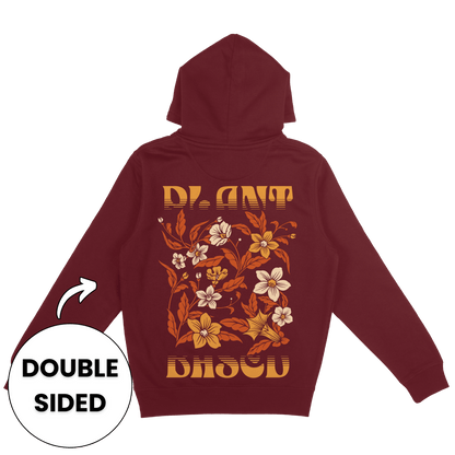 Plant-Based Flowers Streetwear Hoodie - Vegan America