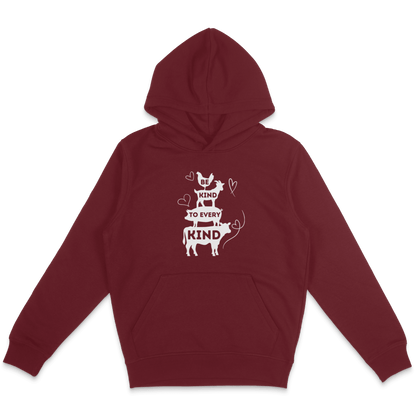Be Kind To Every Kind Hoodie - Vegan America