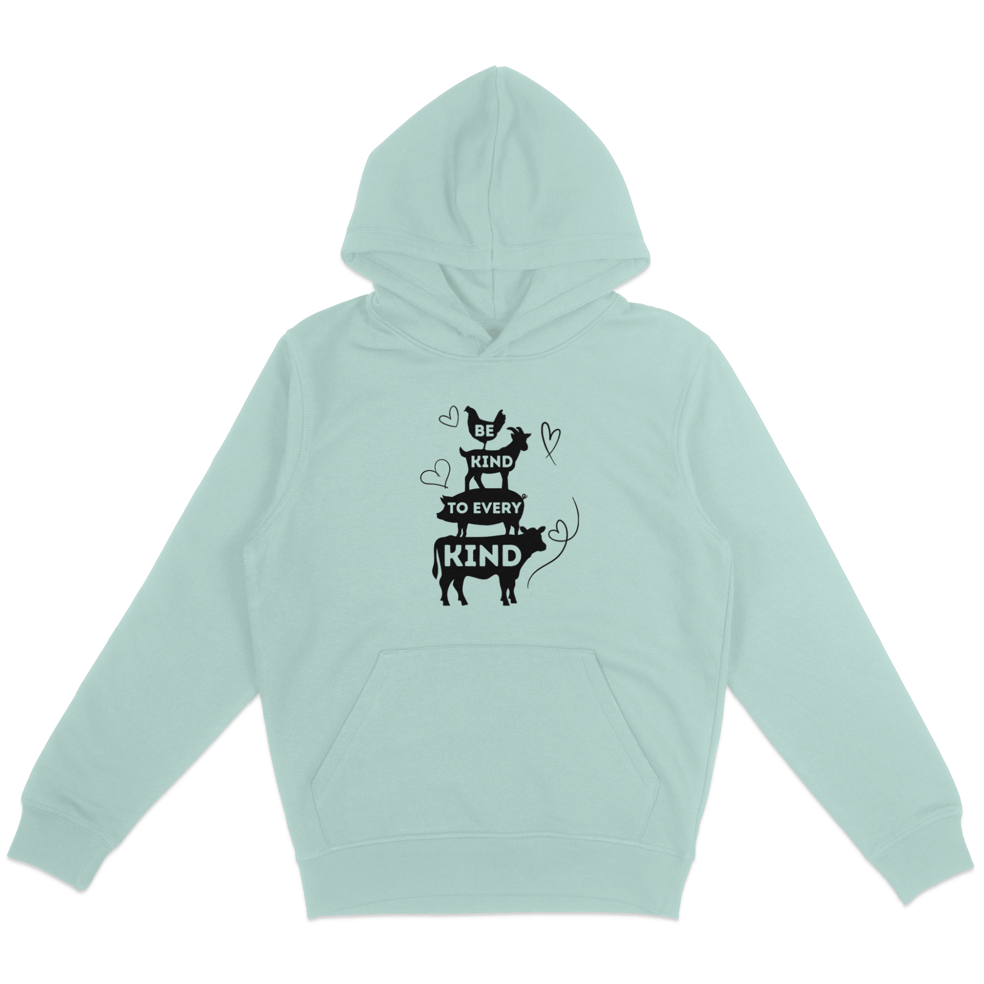 Be Kind To Every Kind Hoodie - Vegan America