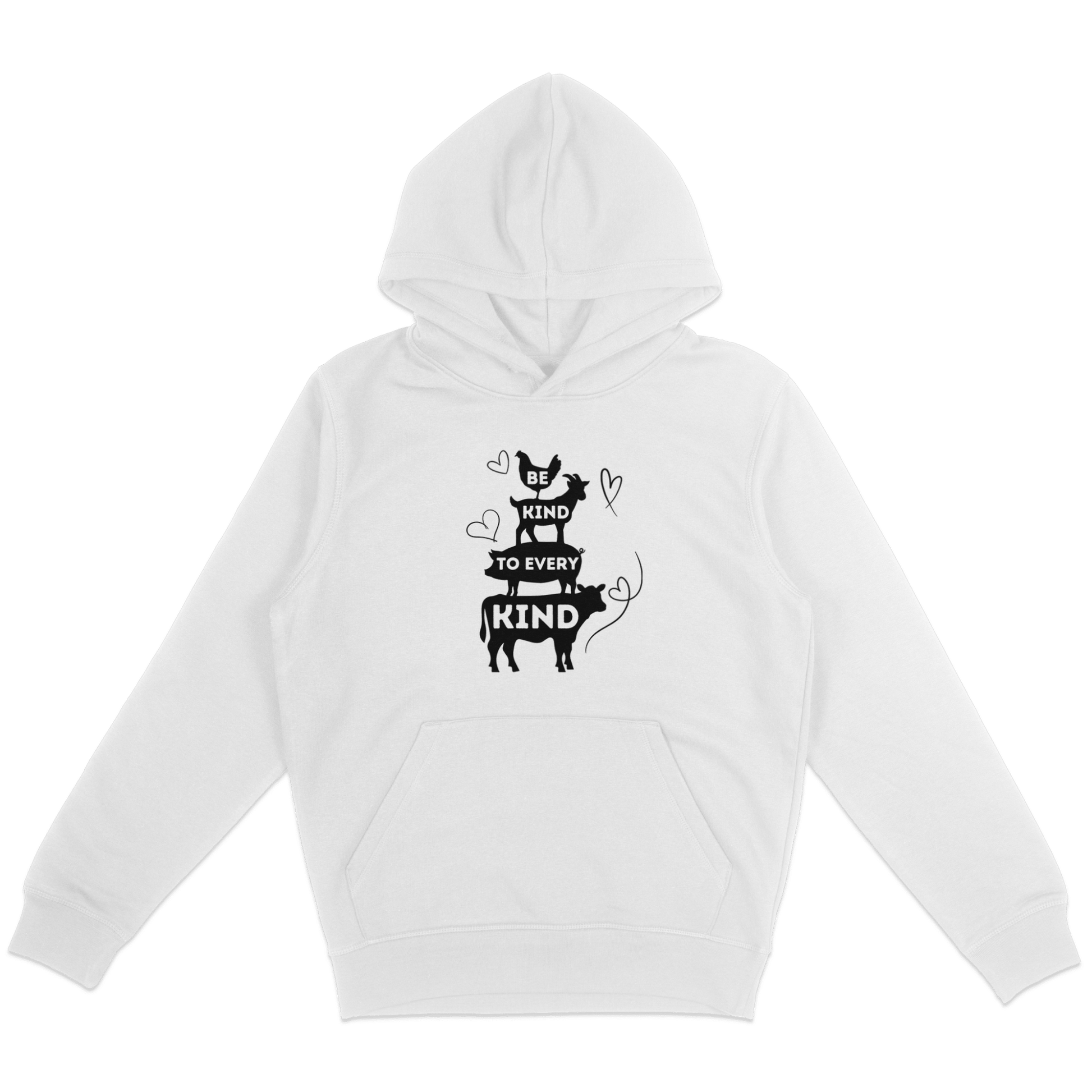 Be Kind To Every Kind Hoodie - Vegan America